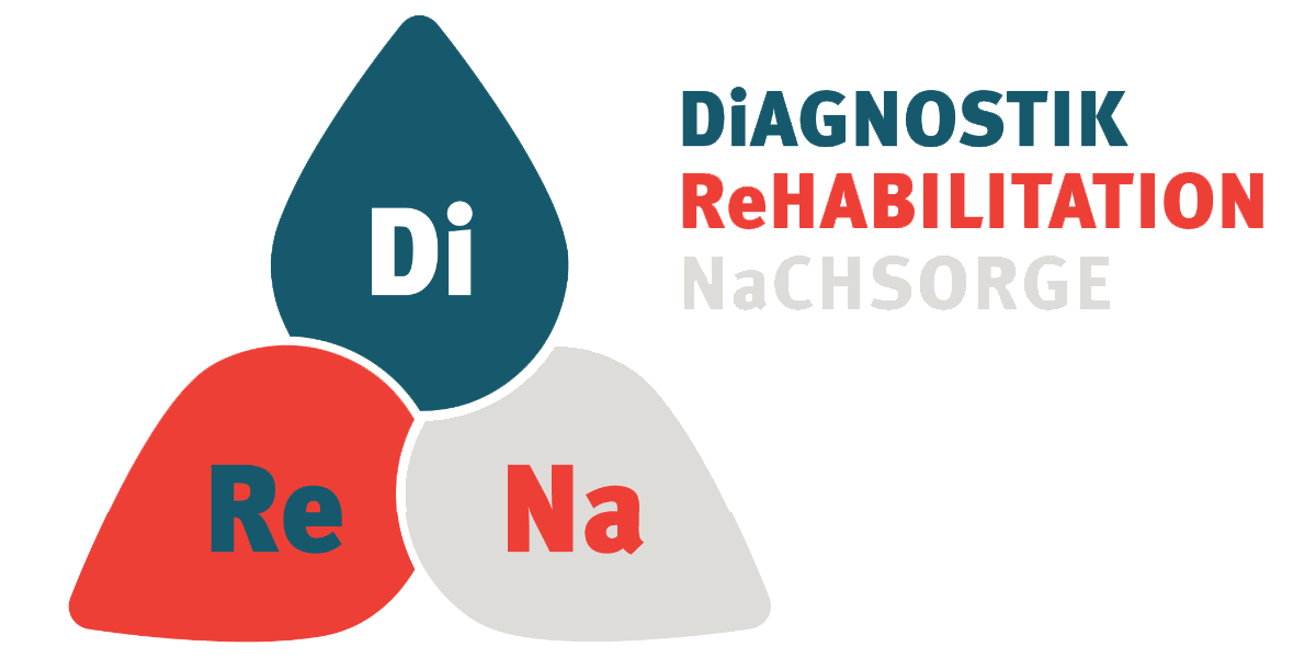 Logo DiReNa – DiAGNOSTIK, ReHABILITATION und NaCHSORGE